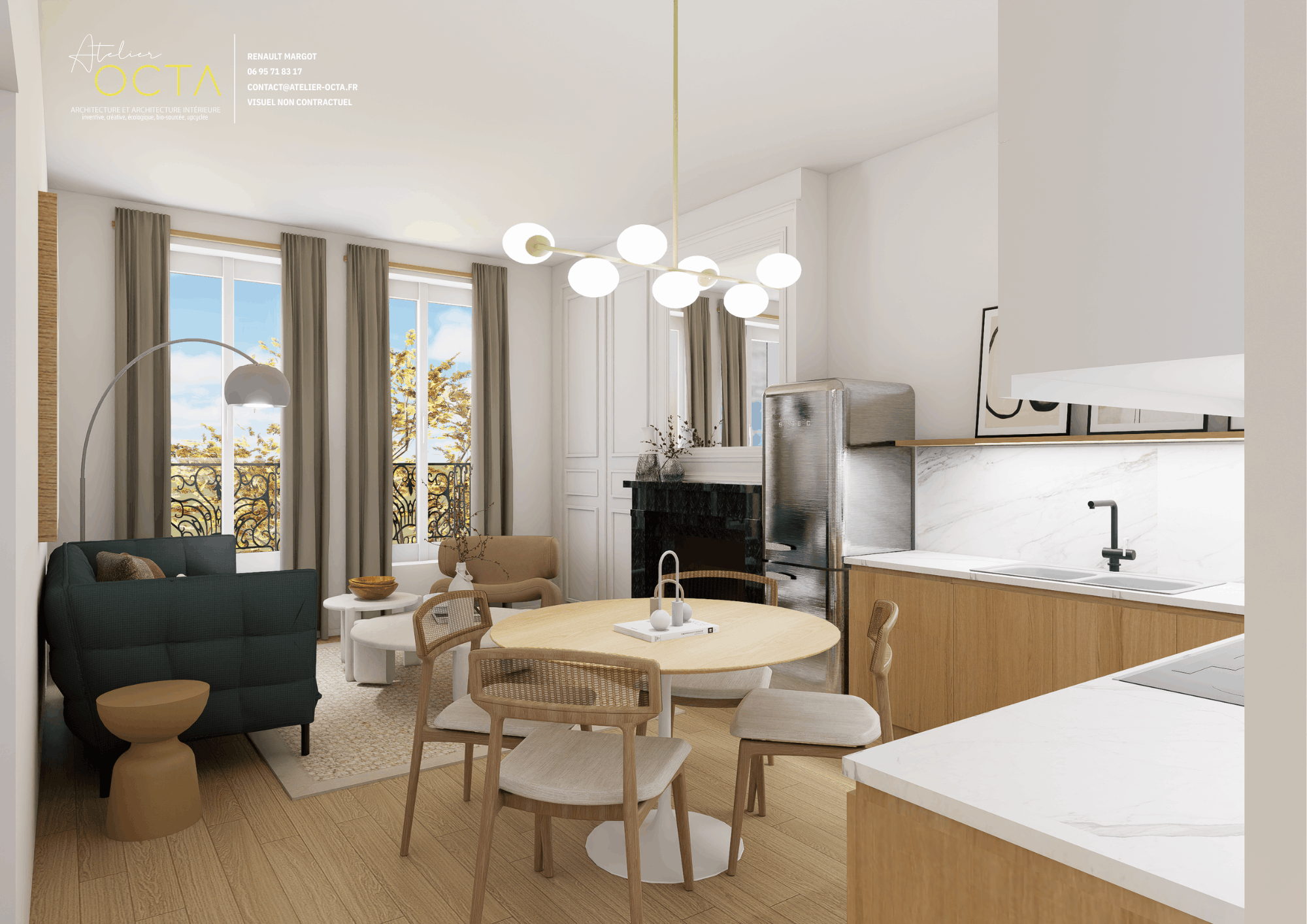 Studio 18m² Lyon 3ème